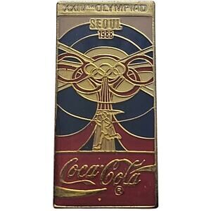 1996 Alanta Olympics Historical Summer Poster Series Pin 1988 Seoul